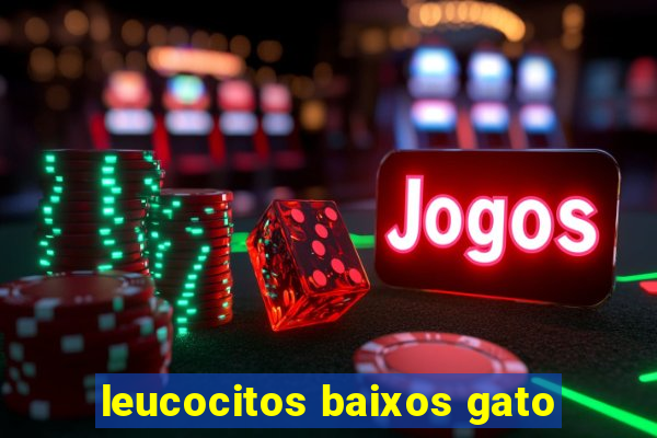 leucocitos baixos gato